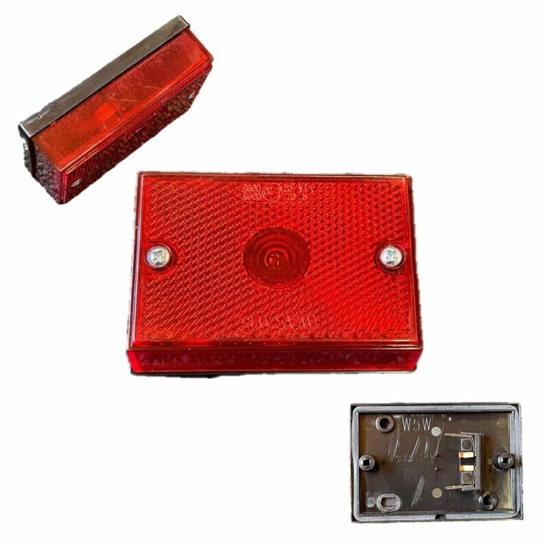 Lisatuli / gabariidituli ääretuli punane E20 R 02