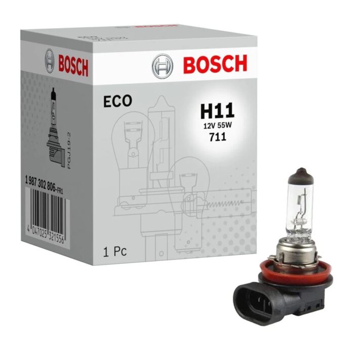 Tulepirn Halogeen H11 Bosch Eco, 12V, 55W - Image 2