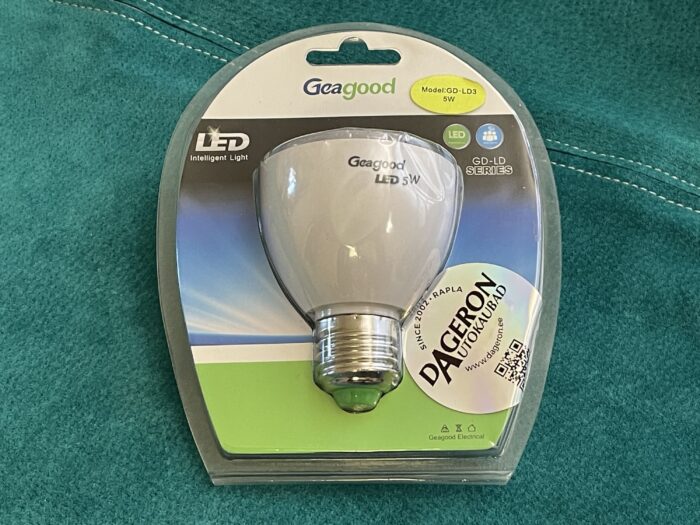 LED lamp E27 sensoriga 5W - Image 2