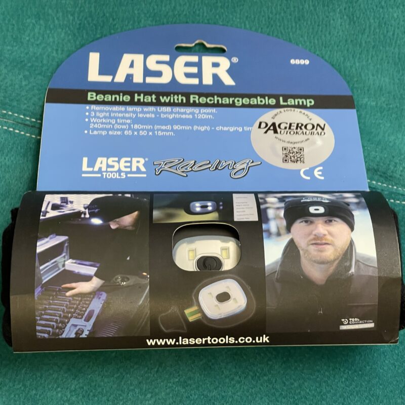 Müts "beanie" LED valgustiga