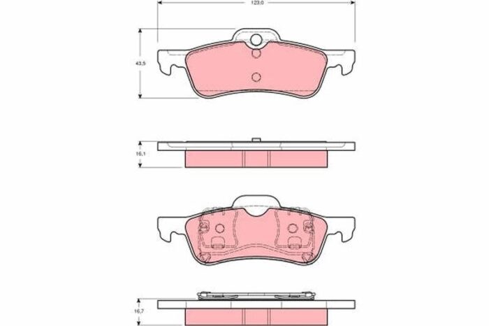 Ferodo Piduriklotsid Mini Cooper - Image 2