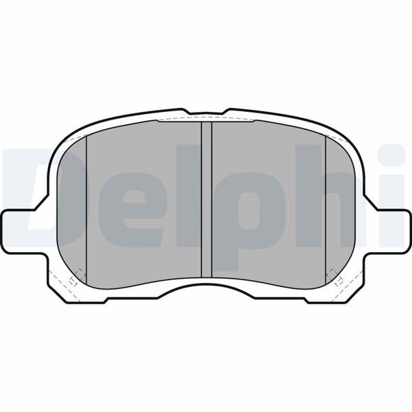 Piduriklotside komplekt Toyota