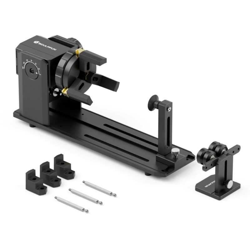 SCULPFUN RA Pro 180 Y-telje pööratav kinnitustööriist