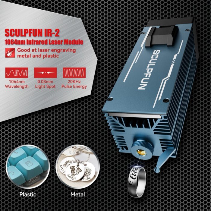 SCULPFUN IR-2 1064 nm infrapuna - moodul