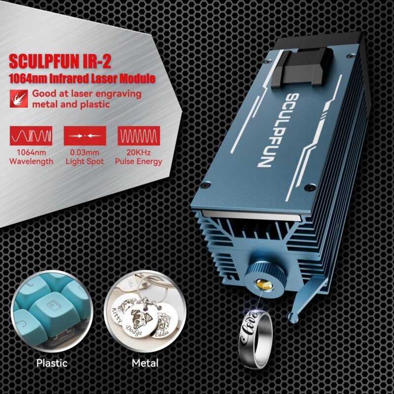 SCULPFUN IR-2 1064 nm infrapuna - moodul