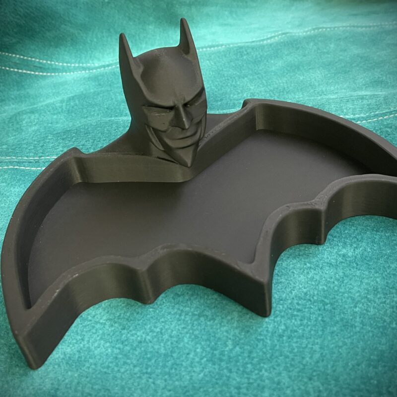 Batmani kujuline kauss/alus võtmetele ja pudipadile