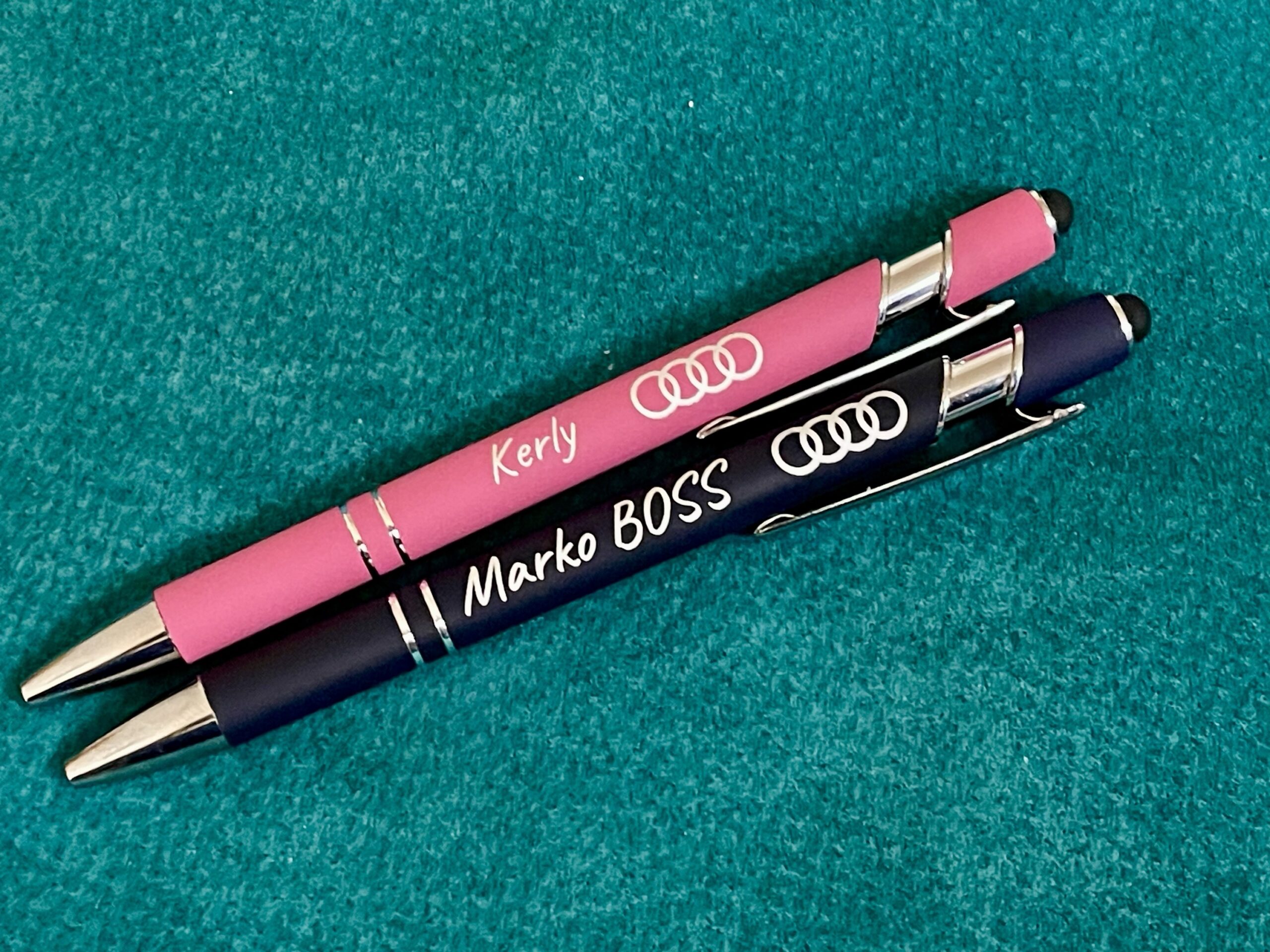 Mõnusalt siidise soft grip pinnaga nutiotsaga pastakas - Image 12