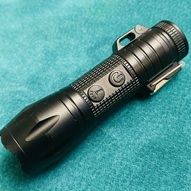 Taskulamp tulemasin USB laetav