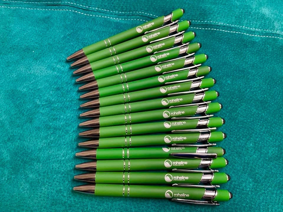 Mõnusalt siidise soft grip pinnaga nutiotsaga pastakas - Image 3