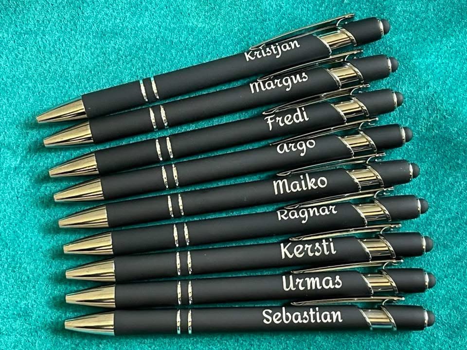 Mõnusalt siidise soft grip pinnaga nutiotsaga pastakas - Image 7