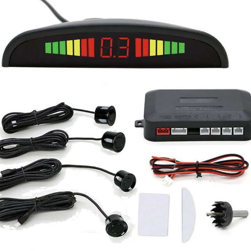 Parkimisabi / tagurdusabi kompl. 4 anduri ja displeiga