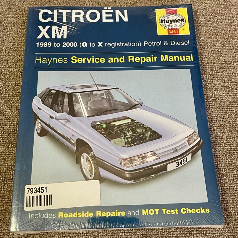 Haynes remondikataloog Citroen XM