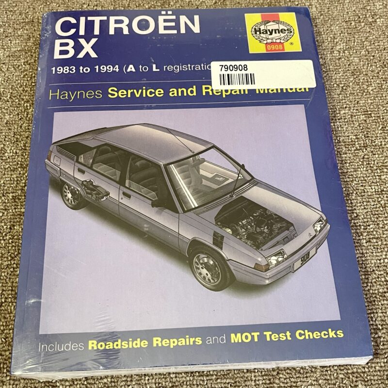 Haynes remondikataloog Citroen BX