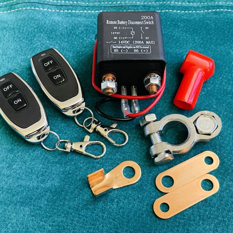 Massilüliti 12V 200A puldist lülitatav kuni 50 m