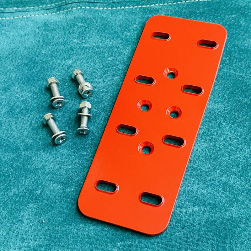 Alumiiniumist pedaalikate 160 x 65 mm