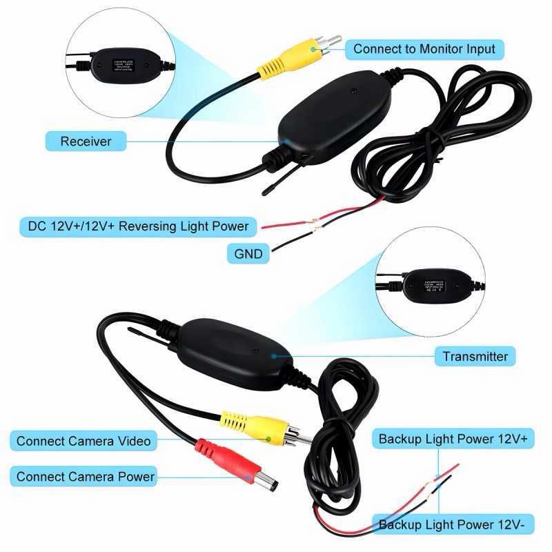 Wi-Fi saatja komplekt 12 V tagurduskaamera jaoks - Image 4