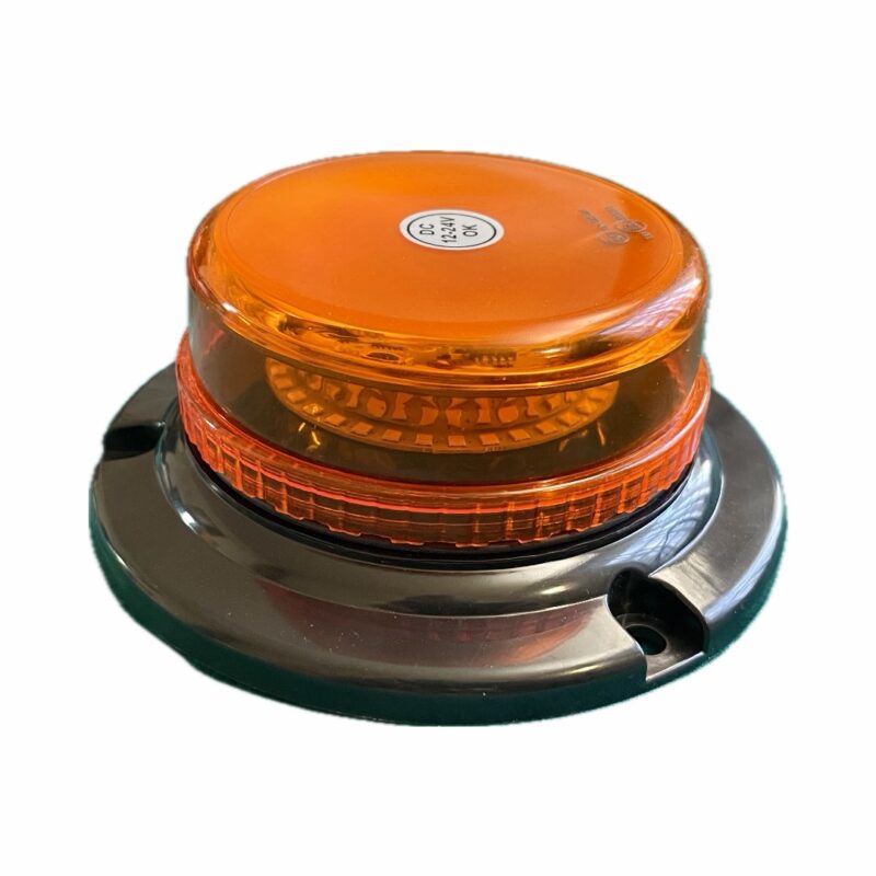 Magnetiga LED-vilkur, kollane 12 / 24 V 36 LEDi / 9 reziimi