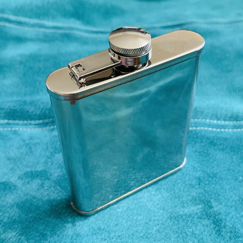 Roostevabast terasest pläsku HIP FLASK 210 ml taskupudel