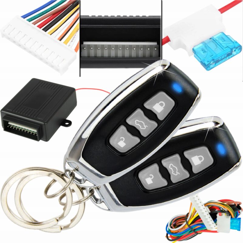 Keskluku juhtimise moodul kahe puldiga